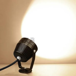 Alternative view of Đèn LED cắm cỏ sân vườn 6w cao cấp góc chiếu 30 độ chống nước IP66 trang trí hiện đại vỏ GOLD/BLACK DTT-DKL85