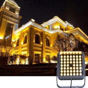 Alternative view of Đèn LED hắt cây mặt vuông chống nước ip66 cao cấp 220V 12V 24V trang trí ngoài trời hiện đại DTT-DK160