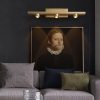Đèn LED soi gương cao cấp hắt sáng trang trí nội thất phong cách Bắc Âu hiện đại vỏ Gold DTT-YN-J5 - Ảnh 3