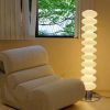 Đèn sàn đứng chao thủy tinh mờ cao cấp LED trang trí phòng ngủ phong cách tối giản Bắc Âu hiện đại DTT-DS13WHT - Ảnh 3