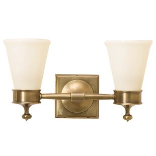Alternative view of Đèn tường đồng cổ điển LED chao thủy tinh mờ cao cấp trang trí phòng ngủ phong cách Châu Âu tối giản DTT-DT243