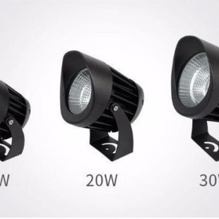 Alternative view of Đèn LED chiếu cột ngoài trời góc 30 độ 220V/12V/24V chống nước ip66 cao cấp BLUE/GREEN/RED DTT-RCM20