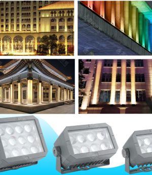 den led chieu cot ngoai troi mat chu nhat goc 10 do 18w 24w 36w trang tri chong nuoc ip66 cao cap dtt rcv36 4