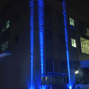 Alternative view of Đèn LED chiếu cột ngoài trời mặt tròn thấu kính góc 10 độ BLUE/GREEN/RED trang trí hiện đại chống nước ip66 cao cấp DTT-RCT54