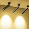 Đèn LED spotlight ốp trần góc chiếu nhỏ 8-15 độ chỉnh xoay trang trí hiện đại DTT-OBS05 - Ảnh 3