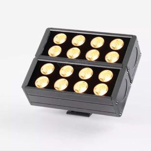 Alternative view of Đèn rọi ngoài trời LED mặt vuông góc 15 độ chiếu xa BLUE/GREEN/RED chống nước ip65 cao cấp DTT-RC48