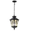 Đèn thả ngoài trời cổ điển LED E27 trang trí ban công hành lang chống nước cao cấp DTT-DT218 - Ảnh 3