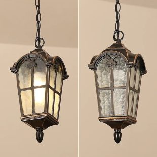 Alternative view of Đèn thả ngoài trời cổ điển LED E27 trang trí sân vườn ban công chống nước cao cấp DTT-DT220