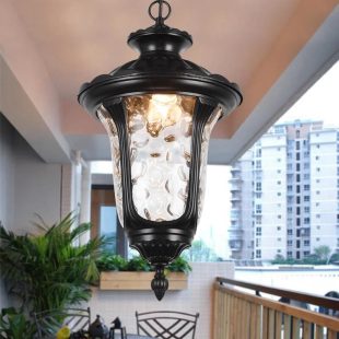 Alternative view of Đèn thả ngoài trời phong cách Châu Âu cổ điển LED E27 chống nước cao cấp DTT-DT219