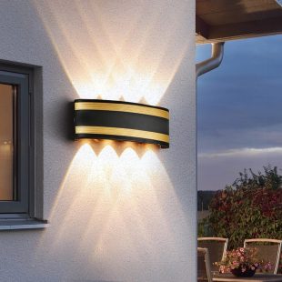 den-tuong-ngoai-troi-hat-tia-2-dau-hien-dai-led-6w-8w-chong-nuoc-ip65-cao-cap-dtt-yn814-bk-1
